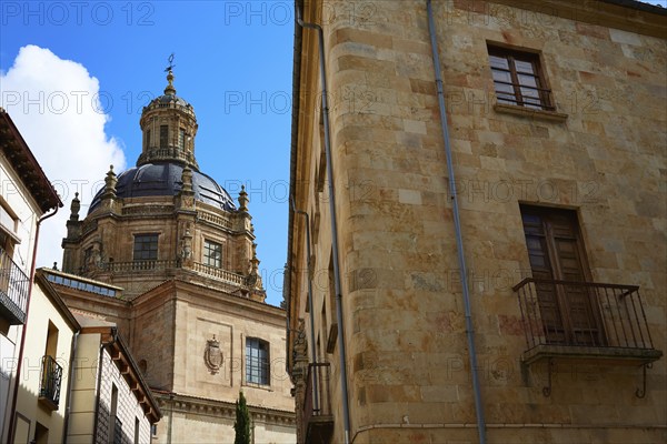 Salamanca university and Clerecia church in Spain