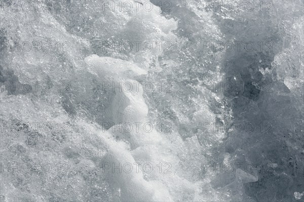 Blue water textures, waves foam, action, mediterranean sea