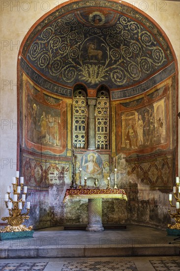 Saint Mary in Cosmedin, officiated by the Melkite Greek-Catholic Church, Rome, Lazio, Italy, Europe