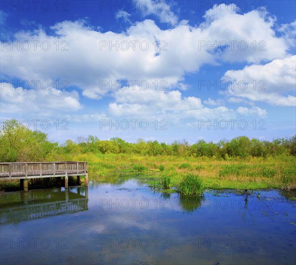 White Lake at Cullinan Park in sugarland near Houston Texas