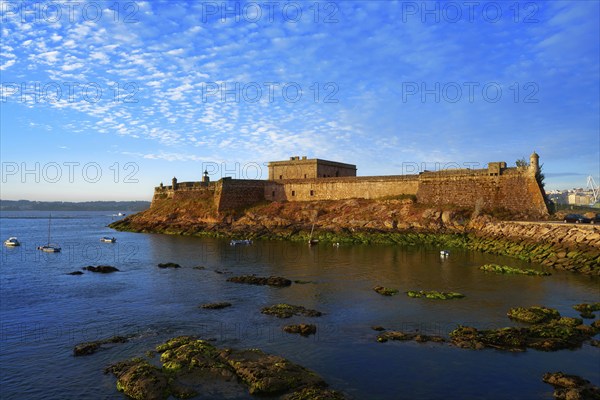 Castelo de San Anton in La Coruna of Galicia Spain