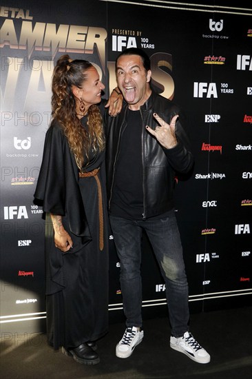 Kate Kaputto and Bülent Ceylan at the Metal Hammer Awards 2024 in the Uber Eats Music Hall. Berlin,