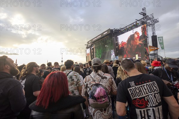 Adenau, Germany, 8 June 2024: Billy Talent play at Rock am Ring. The festival takes place at the