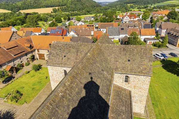 The Lippoldsberg Monastery with the Church of St George and Mary is a former Benedictine monastery