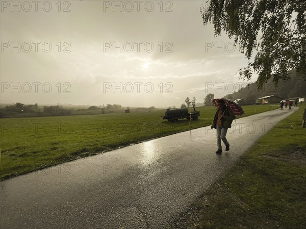 Thunderstorm in Murnau, 27/09/2024