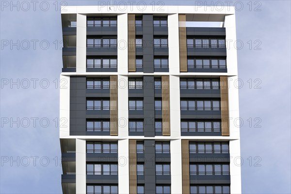 New development district with 600 newly built flats in the St. Marien residential park in Berlin's