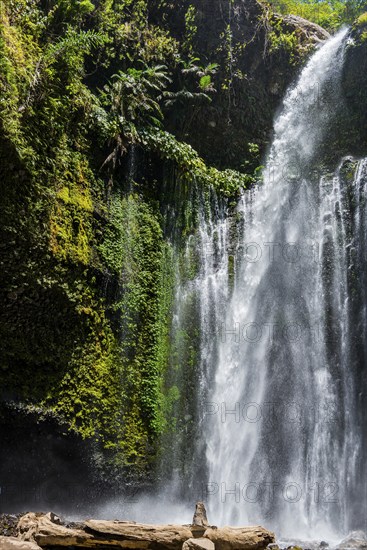 Sendang Gile waterfall, nature, landscape, flowing, river, fresh, clear, clean, environment,