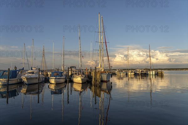 Sundsøre Marina on the Limfjord, Thise, Salling Peninsula, Denmark, Europe