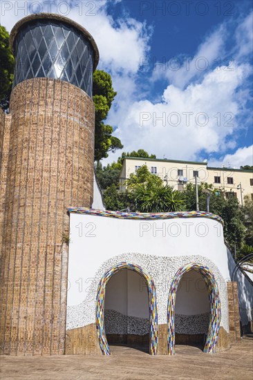 Villa Comunale Vietri sul Mare, Vietri sul Mare, Amalfi Coast, Salerno, Campania, Italy, Europe