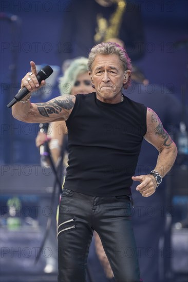 Peter Maffay live on We Love Rock 'n' Roll, Farewell Tour 2024 at the Waldbühne in Berlin on 04.07