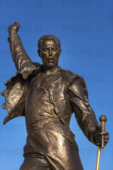 Freddie Mercury statue, musician, Queen, rock, rock music, star, rock star, deceased, famous,