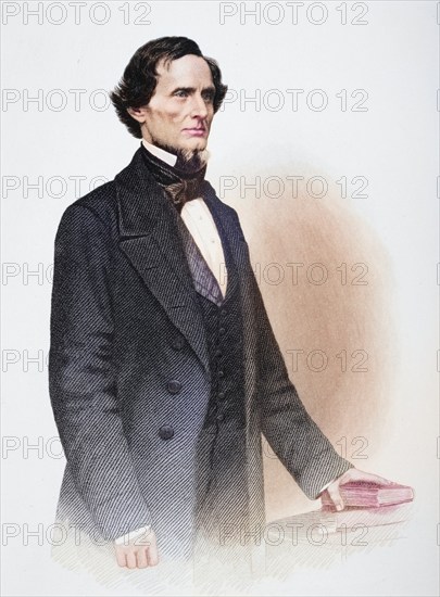 Jefferson Finis Davis (born 3 June 1808 in Fairview, Kentucky, died 6 December 1889 in New Orleans,