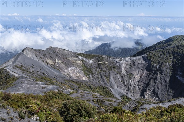 Irazu Volcano, Irazu Volcano National Park, Parque Nacional Volcan Irazu, Cartago Province, Costa