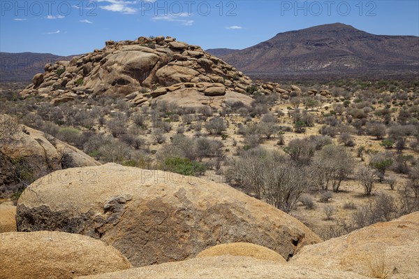 Rocky landscape, Damaraland, Namibia, Africa