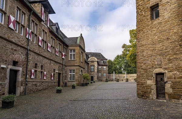 Broich Castle on the west bank of the Ruhr near the city centre, the fortification is in parts the