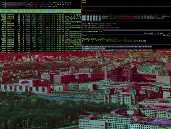 Symbolic image cyberattack, computer crime, cybercrime, computer hackers attack the IT