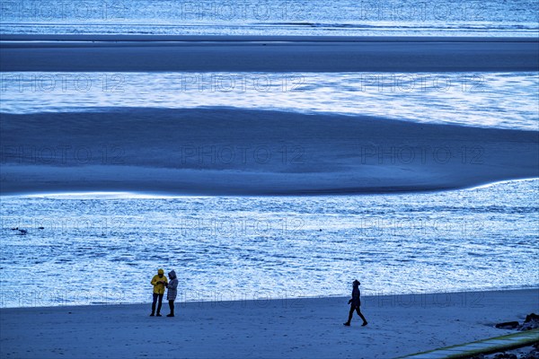 West beach, beach walk, beach, island, East Frisia, winter, season, autumn, Lower Saxony, Germany,