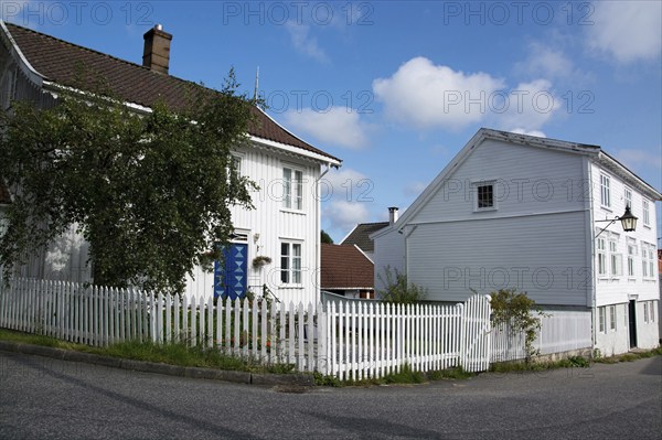 Mandal, the southernmost town in Norway, in summer, Norway, Europe