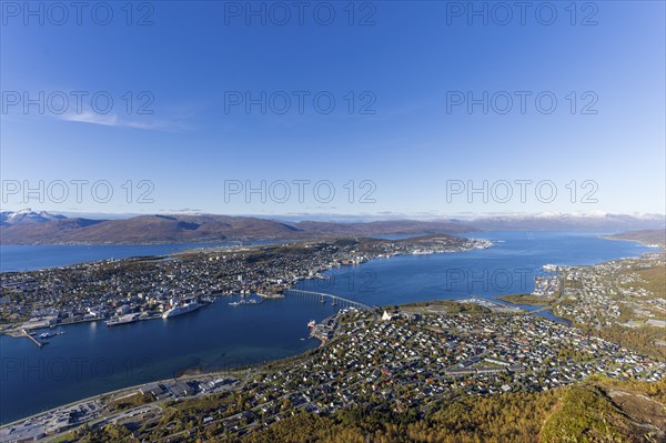 View of Tromso, September 2024, Norway, Europe