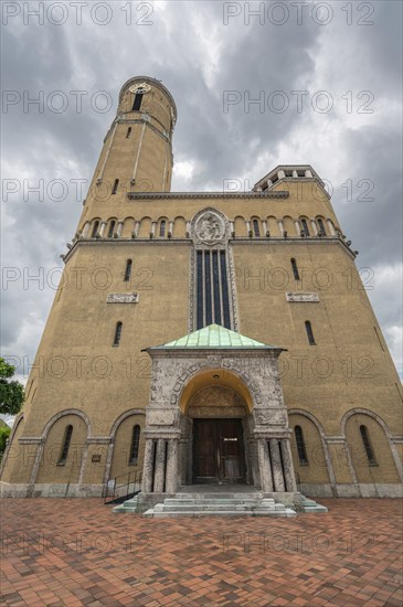 St Otto Church, built from 1912 to 1914, Siechenstraße 61, Bamberg, Upper Franconia, Bavaria,
