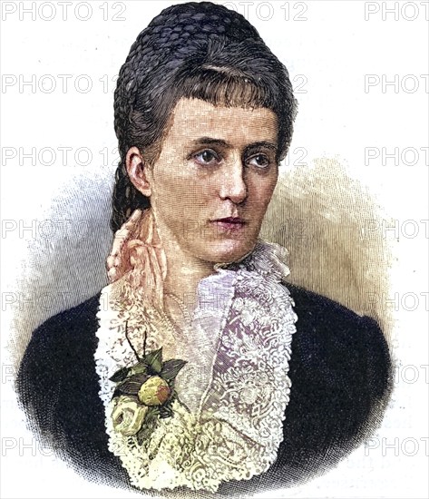 Maria Josepha de Braganca, Duchess of Bavaria (1857-1943), assisting her man, the Duke, an