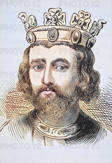 King John of England 1167 to 1216, from The National and Domestic History of England by William