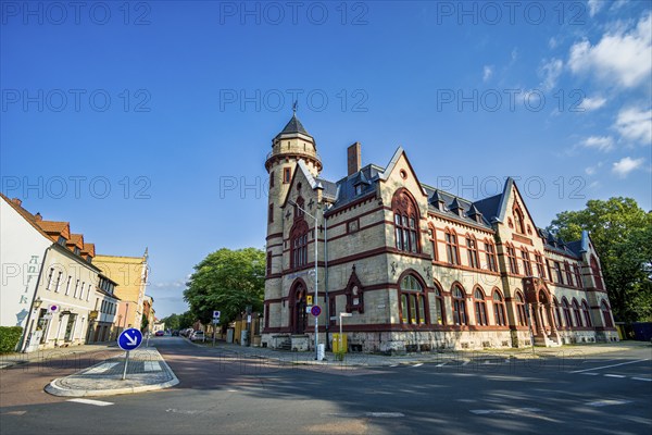 Main Post Office, Luther city Wittenberg, Saxony-Anhalt, Germany, Europe
