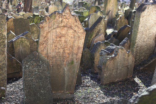 The Old Jewish Cemetery in the Josefov district is one of the most historically significant Jewish