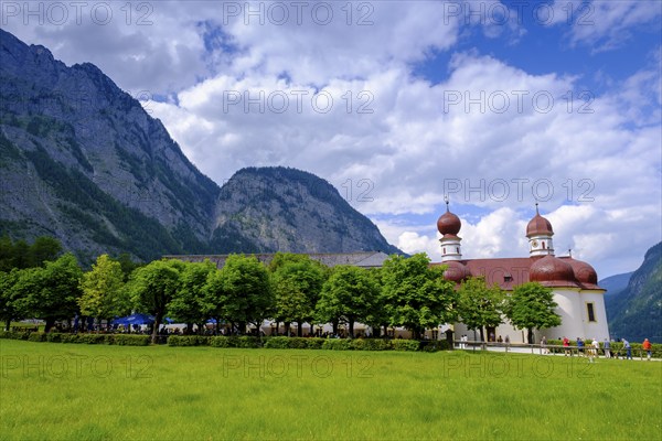St. Bartholomä am Königssee, Berchtesgadener Land, Upper Bavaria, Bavaria, Germany, Europe