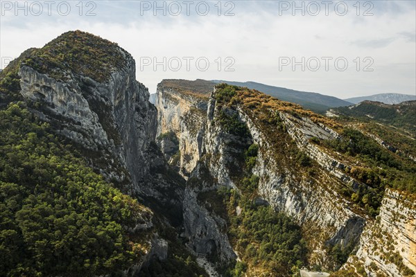 Verdon Gorge, Gorges du Verdon, Verdon Regional nature park Park, Provence,