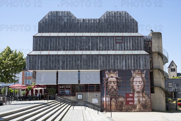 Diocesan Museum on the market square, Paderborn, Westphalia, North Rhine-Westphalia, Germany,
