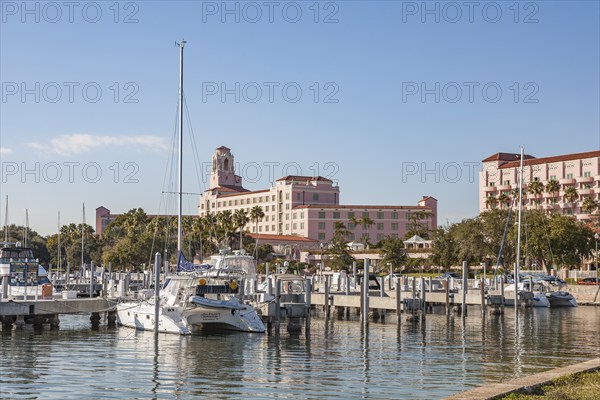 Vinoy Renaissance St. Petersburg Resort & Golf Club with private marina on the downtown St.