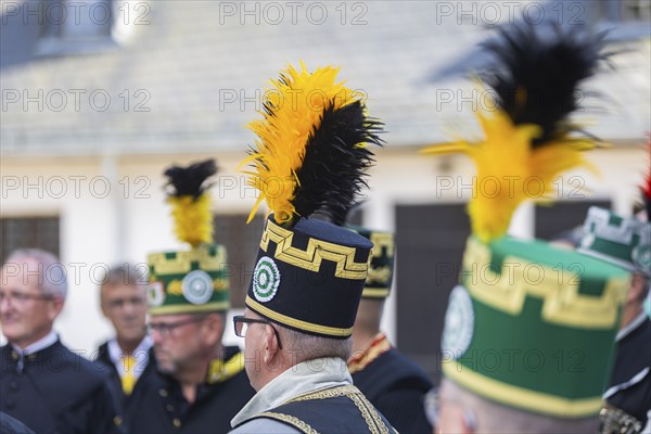 Minister-President Michael Kretschmer visits Schneeberg on the occasion of the mining dispute day,