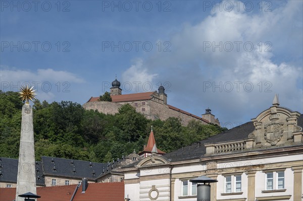 Plassenburg, mentioned in 1135, in 1557 the complex was expanded into a fortified Renaissance