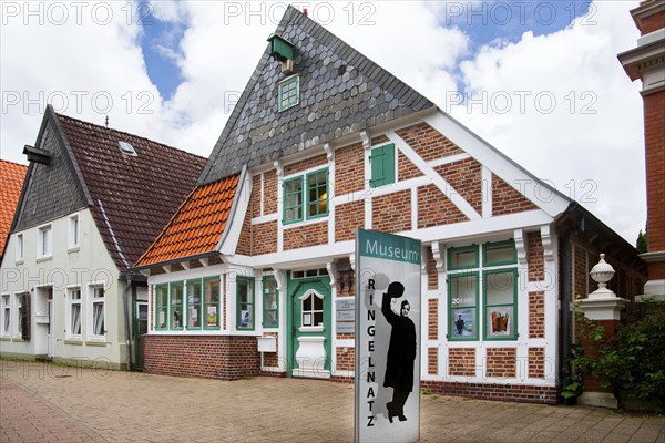 Ringelnatz Museum in the district of Ritzebüttel, North Sea spa town of Cuxhaven, North Sea coast,