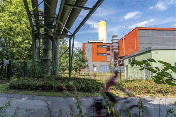 Hiltrop combined heat and power plant, of Stadtwerke Bochum, natural gas-fuelled combined heat and