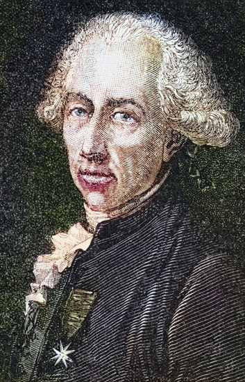 François XII. Alexandre Frederic, duc de La Rochefoucauld-Liancourt (born 11 January 1747 in La