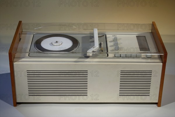 Braun Radio sk 61, Radio und Plattenspieler