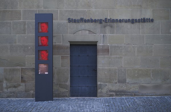 Stauffenberg memorial, memorial, memorial in memory of Claus Schenk Graf von Stauffenberg for his