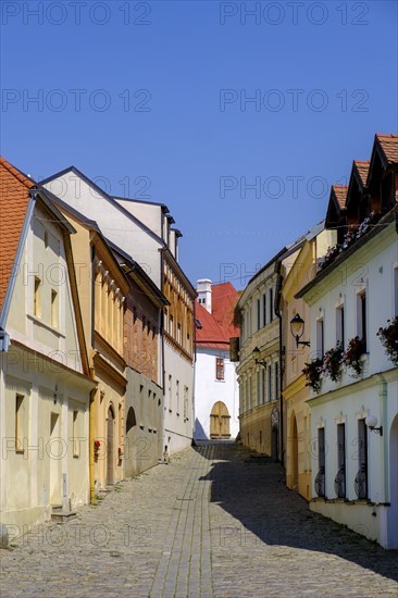 Klacelova Lane, Old Town, Znojmo, Znojmo, Okres Znojmo, Kraj Jihomoravský, South Moravia, Moravia,
