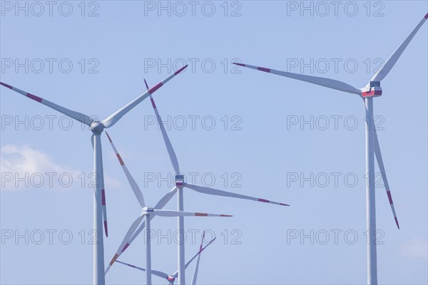Hochheim wind farm, Wangenheim, Thuringia, Germany, Europe
