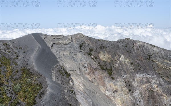 Irazu Volcano, Irazu Volcano National Park, Parque Nacional Volcan Irazu, Cartago Province, Costa