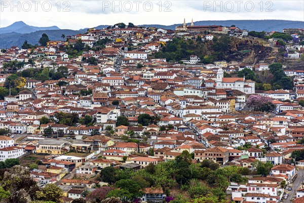 View of the historical center of the city of Diamantina in Minas Gerais, Diamantina, Minas Gerais,