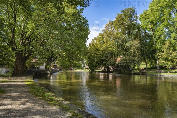 The Aachtopf, also known as the Aachquelle, a sight and tourist attraction in Hegau, is a karst