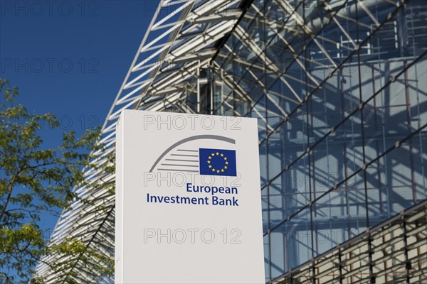 European Investment Bank, ECJ, Kirchberg-Plateau, Luxembourg City, Luxembourg, Europe
