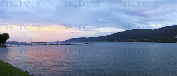 Panorama of Lake Maggiore