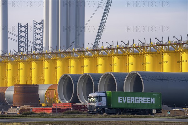 SIF Offshore Foundaitons, production of foundations for offshore wind turbines, the wind turbines