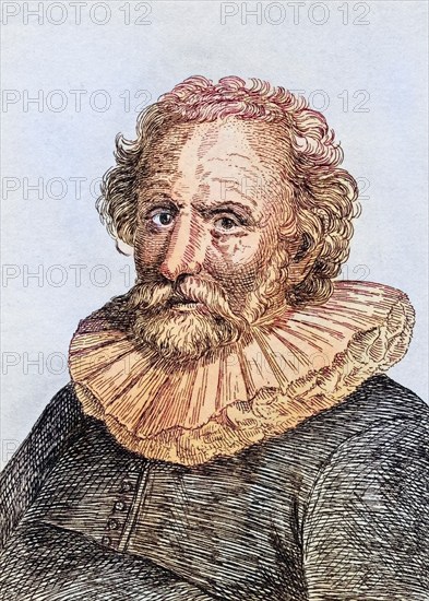 Abraham Bloemaert ca.1564-1651 Dutch painter and printer, Historical, digitally restored