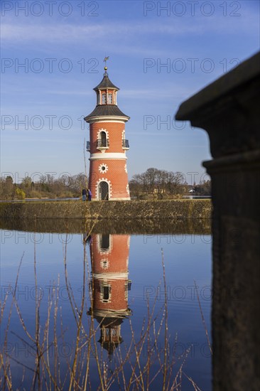 The lighthouse in Moritzburg is an inland lighthouse in Saxony. The staffage structure (folly) was