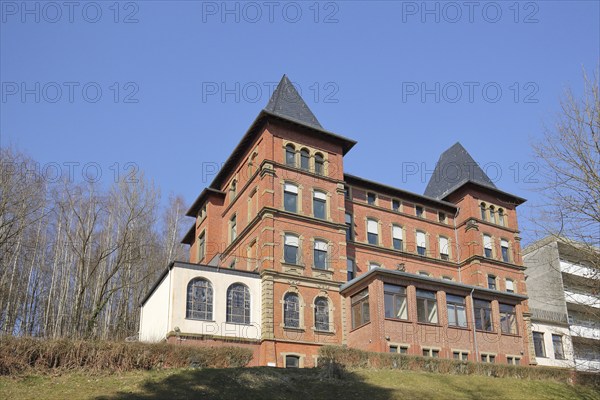 Rote Villa am Berg, Bad Soden, Bad Soden-Salmünster, Spessart, Hesse, Germany, Europe